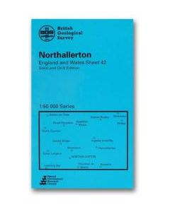 Northallerton Solid and drift geology map