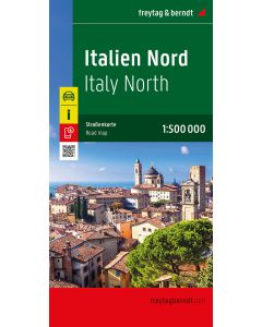 Northern Italy Road Map 1:500000