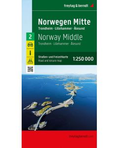 Norway Middle Road and Leisure Map