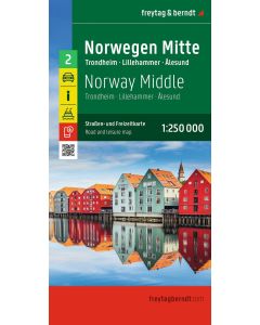 Norway Middle Road and Leisure Map