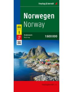 Norway, Road map 1:600000