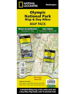 Olympic Day Hikes amp National Park Map Pack Bundle