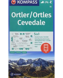 Ortler Ortles Cevedale K72 1:50,000