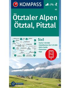 Otztaler Alpen 43 1:50, 000