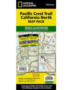 Pacific Crest Trail California North Map Pack