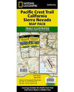 Pacific Crest Trail California Sierra Nevada Map Pack