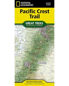 Pacific Crest Trail Planning and Overview Map