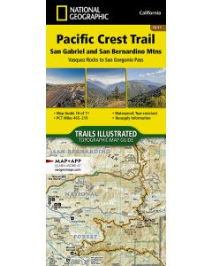 Pacific Crest Trail San Gabriel and San Bernardino Map