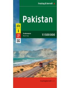 Pakistan Road Map 1:1,500,000 scale