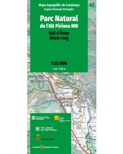Parc Natural de lalt Pirineu NW Map