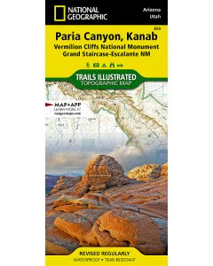 Paria Canyon Kanab Map