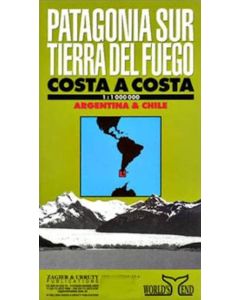 Patagonia Sur amp Tierra del Fuego road map