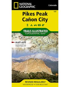 Pikes Peak, Caandntildeon City Map