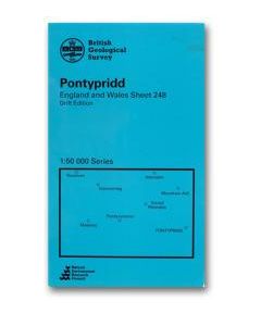 Pontypridd Solid and drift geology map