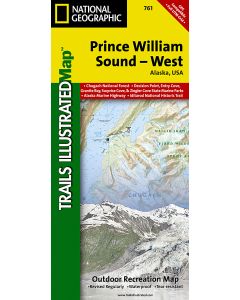 Prince William Sound West Map