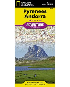 Pyrenees and Andorra Map