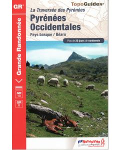 Pyrenees Occidentales GR10 and GR8 TOPOGUIDE FFRP ref 1086