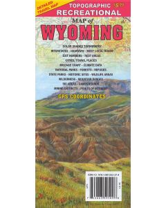 Recreational Map of Wyoming 1792000