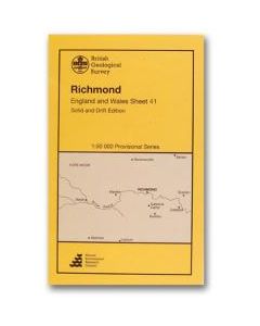 Richmond Solid and drift geology map