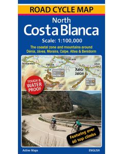 Road Cycle Map North Costa Blanca