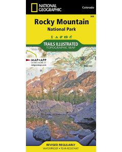 Rocky Mountain National Park Map