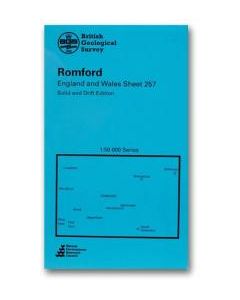 Romford Solid and drift geology map
