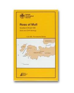 Ross of Mull Solid amp drift geology map