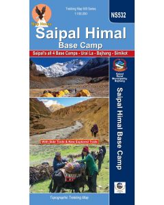 Saipal Himal Base Camp Map NS532
