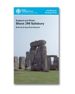 Salisbury Bedrock geology and superficial deposits map