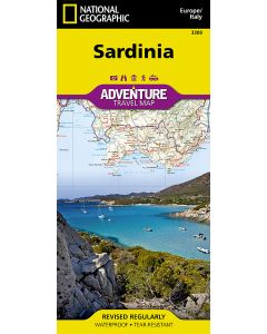 Sardinia Map Italy