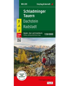 Schladminger Tauern Hiking Cycling and Leisure Map
