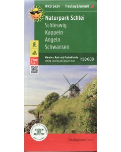 Schlei Nature Park hiking cycling and leisure map