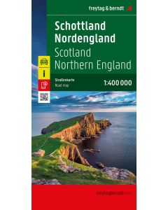 Scotland North England, Road map 1:400000