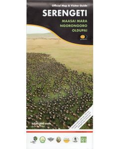 Serengeti Official Map and Guide 1250000