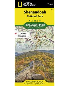 Shenandoah National Park Map