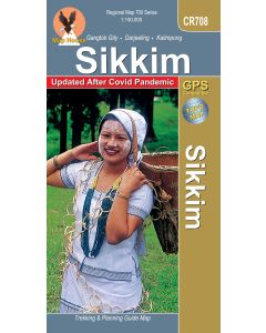 Sikkim political map 1150000