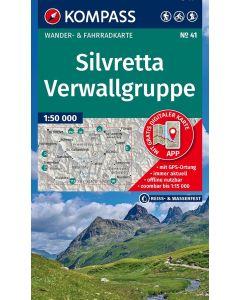 SILVRETTAVERWALLGRUPPE K41 1:50,000