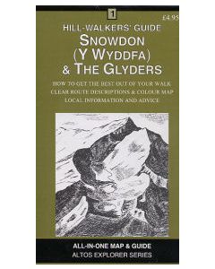 Snowdon and the Glyders Hillwalkers Map and Guide