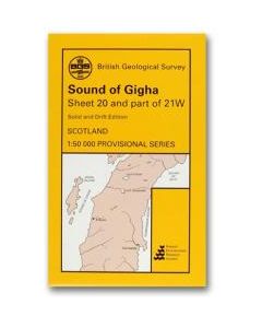 Sound of Gigha Solid amp drift geology map
