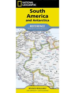 South America and Antarctica Map