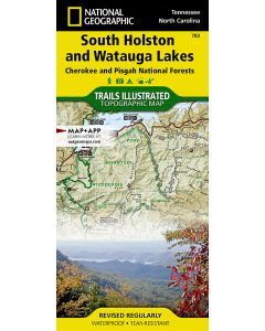 South Holston and Watauga Lakes Map