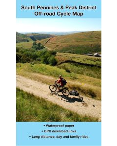 South Pennines amp Peak District OffRoad Cycle Map