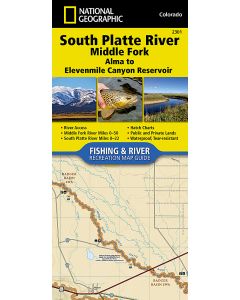 South Platte River, Alma to Elevenmile Canyon Reservoir Map