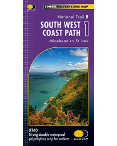 South West Coast Path 1 2015 XT40 Map