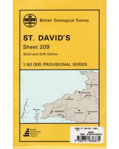 St Davids Solid and drift geology map