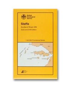 Staffa Solid amp drift geology map