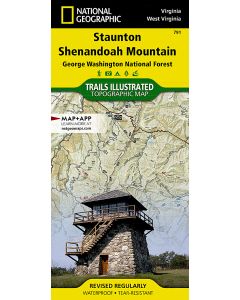 Staunton Shenandoah Mountain Map