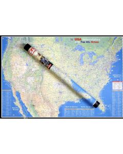 StreetSmart USA Map Wall Poster