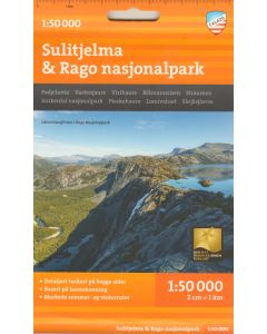 Sulitjelma and Rago Nasjonalpark 1:50K Turkart