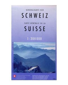 Switzerland 1300000 general map